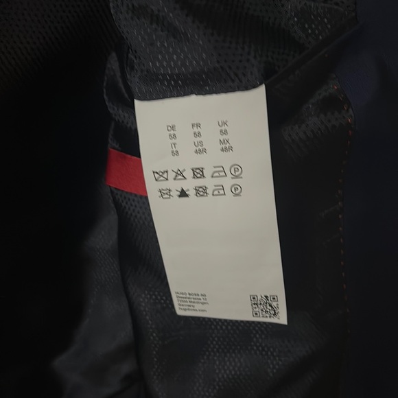 Hugo boss red label suit jacket men 48R - Picture 6 of 6